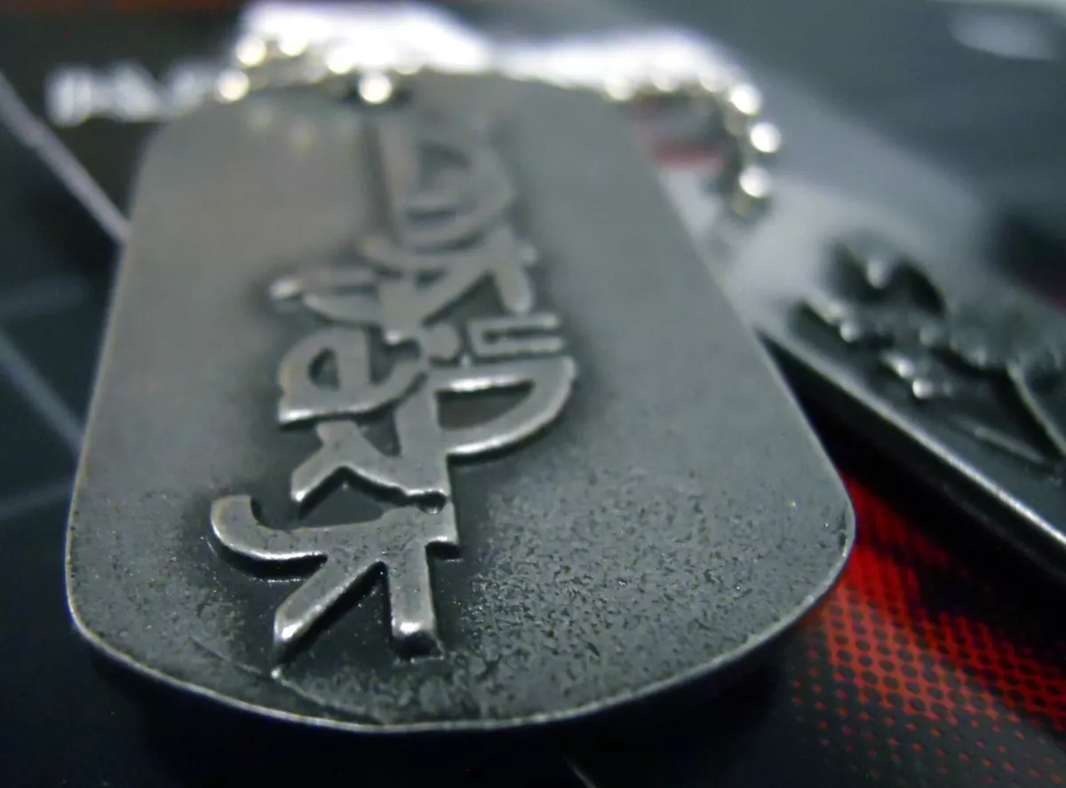 Vintage Necklace LINKIN PARK Dog Tags Original NEW old stock