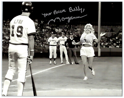 Morganna Roberts The Kissing Bandit Hand Signed 8x10 Photo #1 eBay