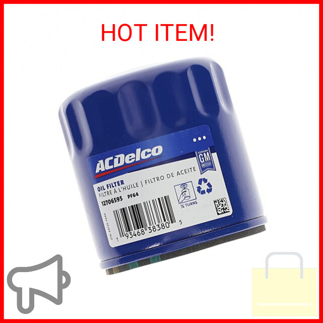 ACDelco PF64 cross reference oil filters