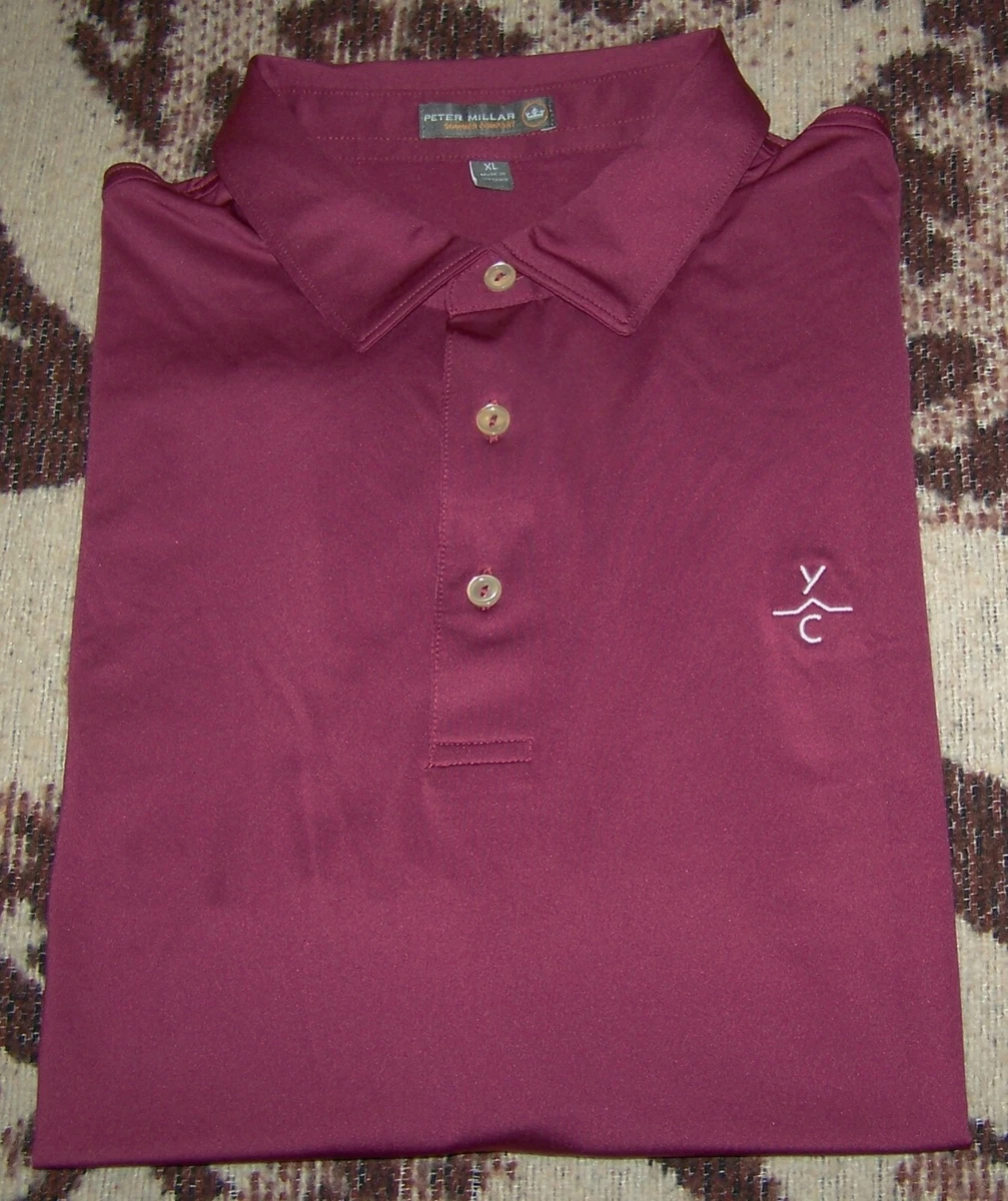 peter millar pink golf shirt