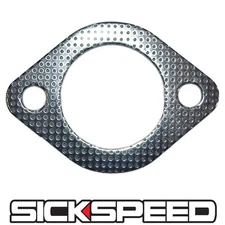 GRAPHITE ALUMINUM 2.25" 2 BOLT HIGH TEMPERATURE HEADER/MANIFOLD EXHAUST GASKET