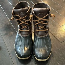 Sperry saltwater boot girls size 3