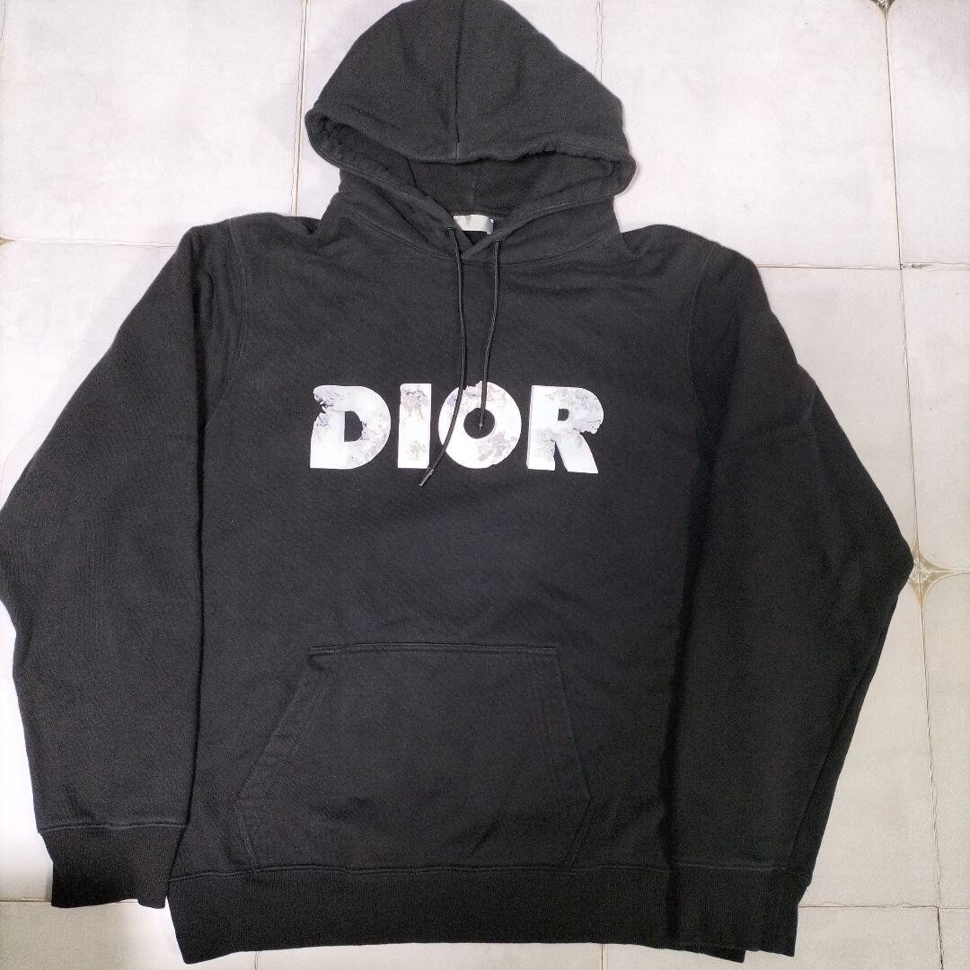 Dior DANIEL ARSHAM Logo Pullover hoodie Black Size XL | eBay Dior DANIEL ARSHAM Logo Pullover hoodie Black Size XL | eBay