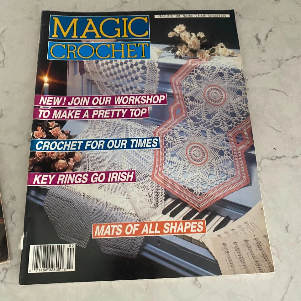 Magic Crochet Magazine #70, #84 Holiday Gifts Home Decor - Lot of 2 - Image 3 of 4