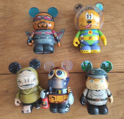 Disney Vinylmation lot - 6 Used Figures - Picture 2 of 15