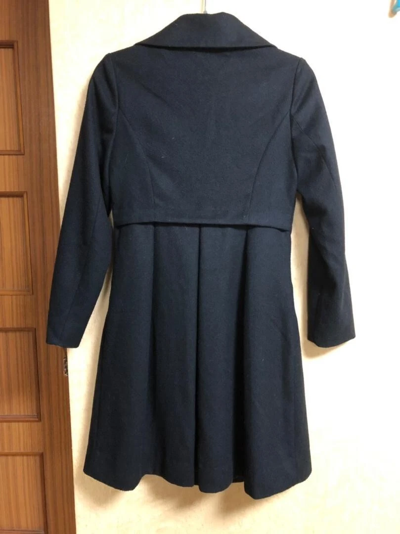 Cappotto lungo Alexander McQueen esterno nero doppio bottone taglia 40