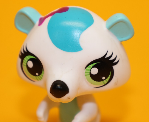 Littlest Pet Shop Hasbro LPS Figur Bear 3210 - Picture 2 of 6