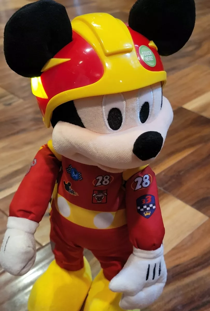 Mickey and the roadster racers talking mickey mouse plush and car deals