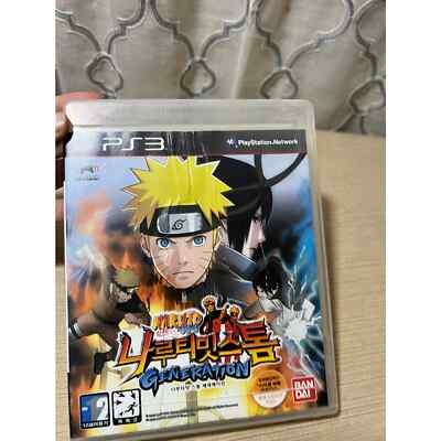 Naruto Ultimate Ninja Storm Generation Sony PlayStation 3 PS3 South Korea 