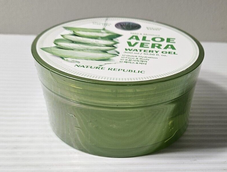 Nature Republic Aloe Vera Watery Gel 300ml 10.56oz, Face & Body Hydration |  eBay
