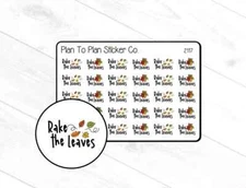 2117~~Rake the Leaves Planner Stickers.