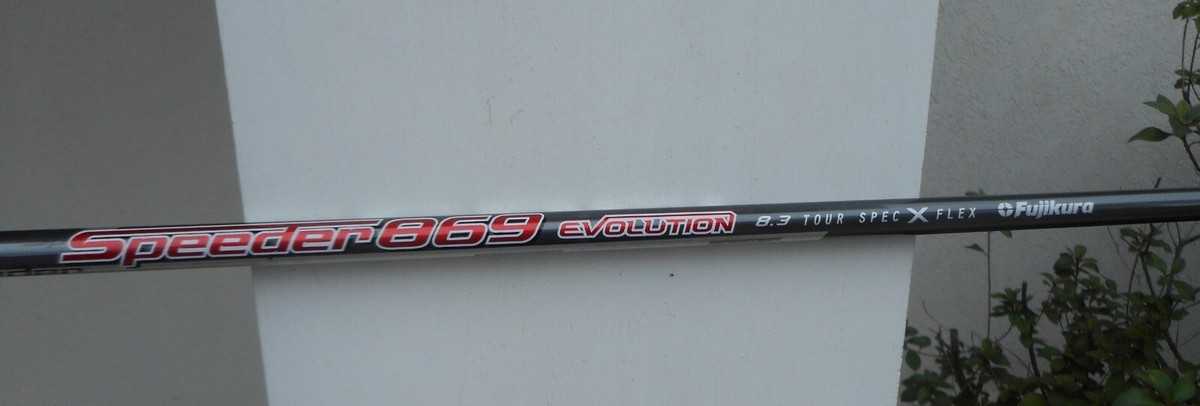 New Fujikura Speeder Evolution 869 Tour Spec 8.3 X-Stiff Graphite