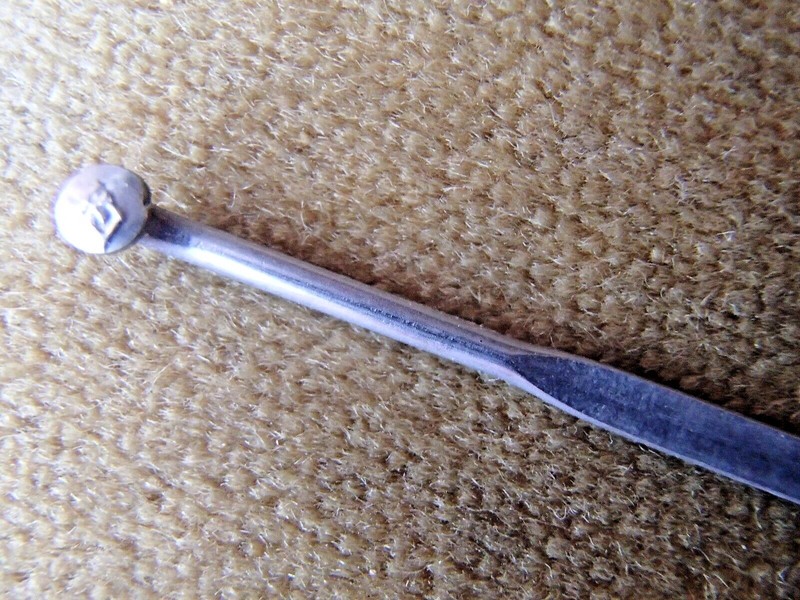 DT STAINLESS STEEL FLAT BLADED AERO SPOKE & NIPPLE 295mm LONG WELL MADE RARE