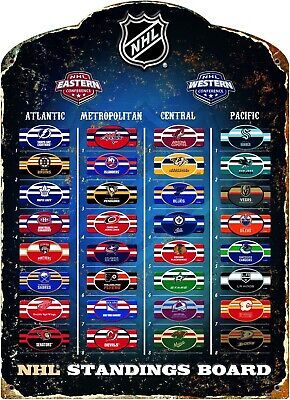 NHL MAGNETIC STANDINGS BOARD Magnets Chart ~ Officially Licensed ~ All 32  Teams