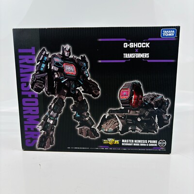 Casio G-SHOCK x Transformers DW-5600TF19-SET Master Nemesis Prime