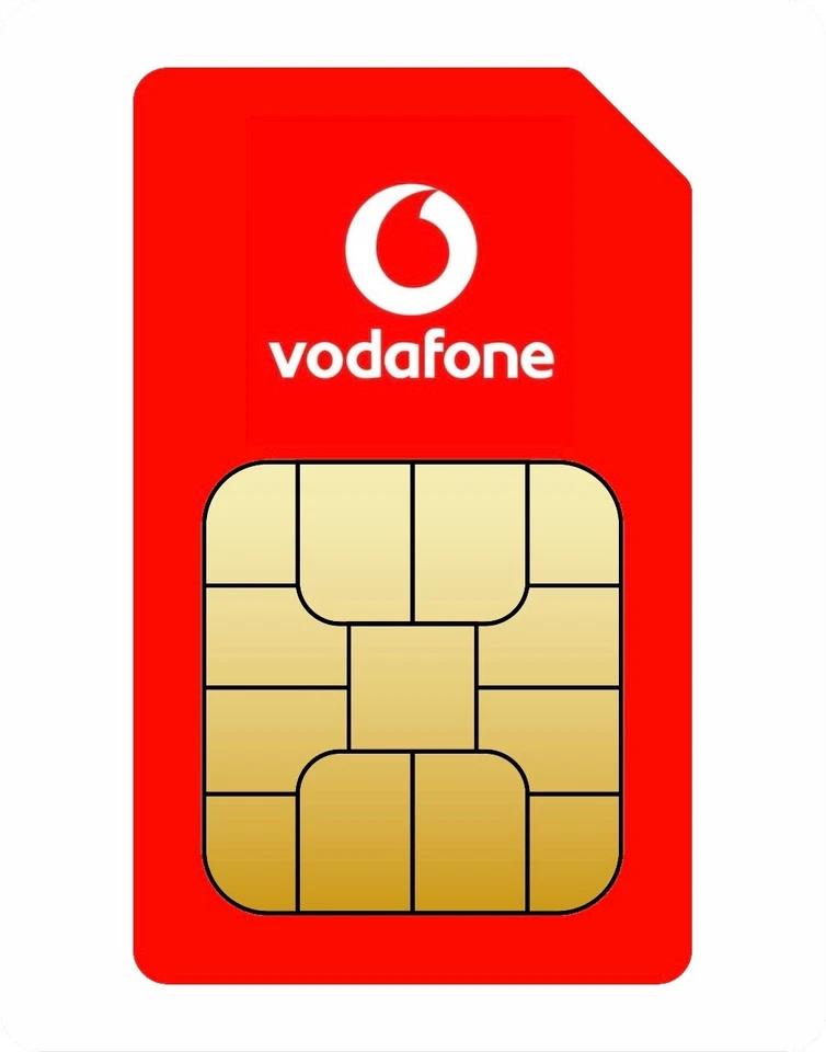 Vodafone Prepaid Sim Karte NL mit 5 Euro Startguthaben | nicht registriert - Bild 1 von 1