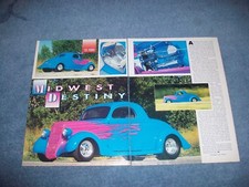 1935 Ford Coupe Vintage Street Rod Article Midwest Destiny