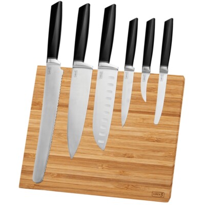 Lurch TANGO Messer-Set 7tlg mit magnetischem Messerblock