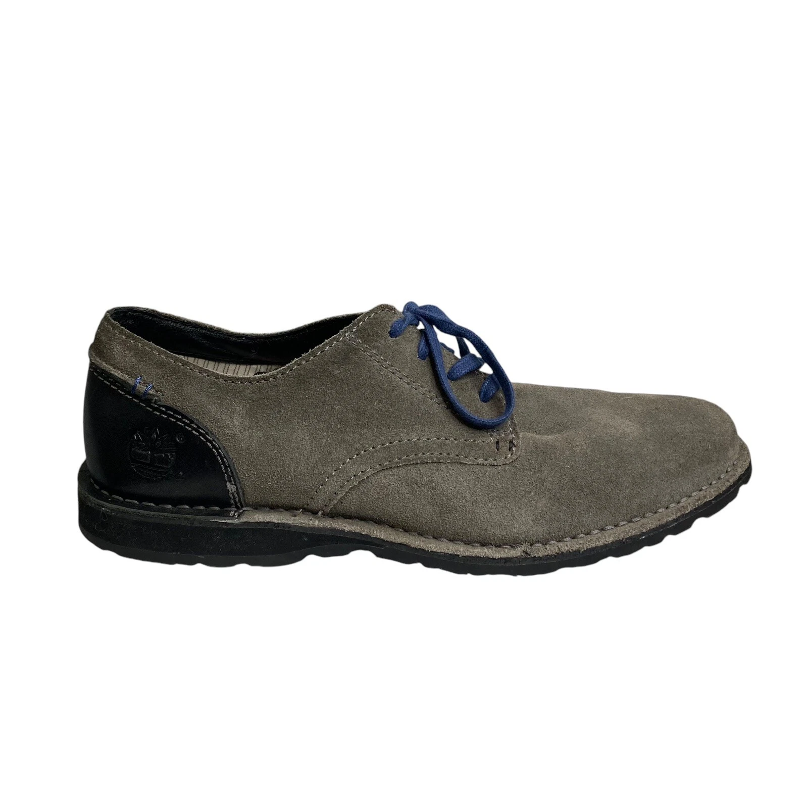 Scarpe Timberland uomo Ek Desert Oxford grigio pelle scamosciata casual outdoor taglia 8M