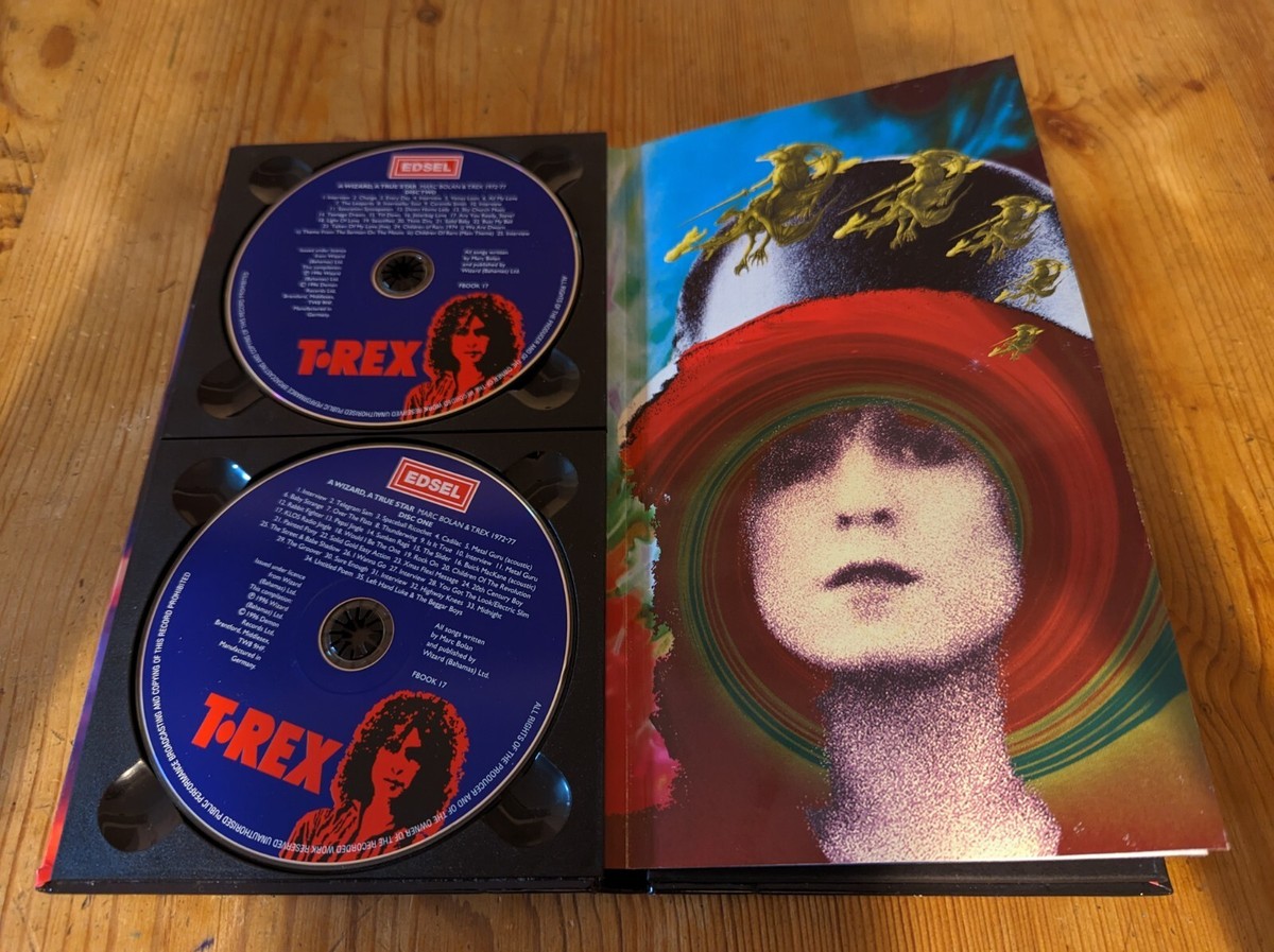 T.Rex - Wizard a True Star - Marc Bolan & T.Rex 1972-77 RARE 3 CD 