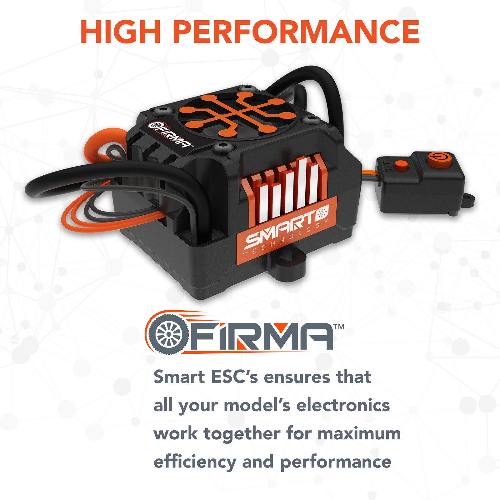 Spektrum Accessories Firma 160 Amp Brushless Smart ESC 3S - 8S SPMXSE1160 Car