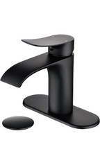 Waterfall Short-Black Style Bathroom Faucet READ DESCRIPTION 