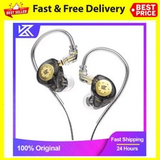 Kz Edx Pro Earphones Dynamic in Ear Monitor Hifi Wired Headphones Bass Stereo Ga