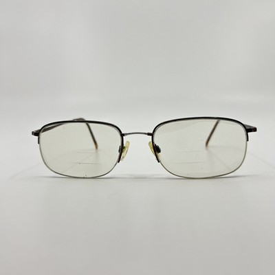 Flexon 606 By Marchon Coffee Eyeglasses Frames Half Rim  Brown 54-19-140 5633