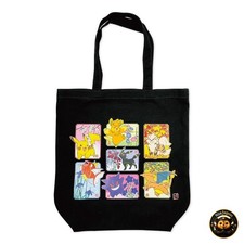 Pokemon Center Japanese Pattern BK Tote Bag Japan Official