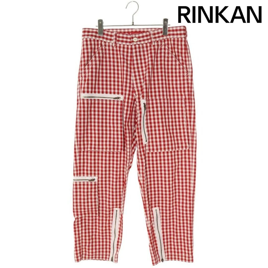 Supreme 23SS Vichy Flight Pant Check pantalon long homme 32