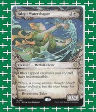 Adept Watershaper Showcase MTG