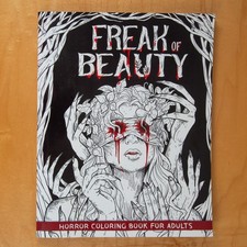 2022 Freak Beauty - Horror Coloring Book for Adults