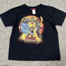 1996 Yugioh The Movie Promo Shirt Size Large 7 Youth Black Tee