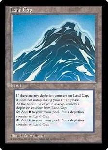 Magic MTG - Land Cap - Ère glaciaire - PLAYED - EN - Photo 1/1