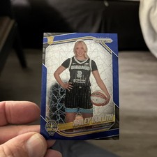 2025 Panini WNBA Prizm #139 Hailey Van Lith Blue Velocity Prizm