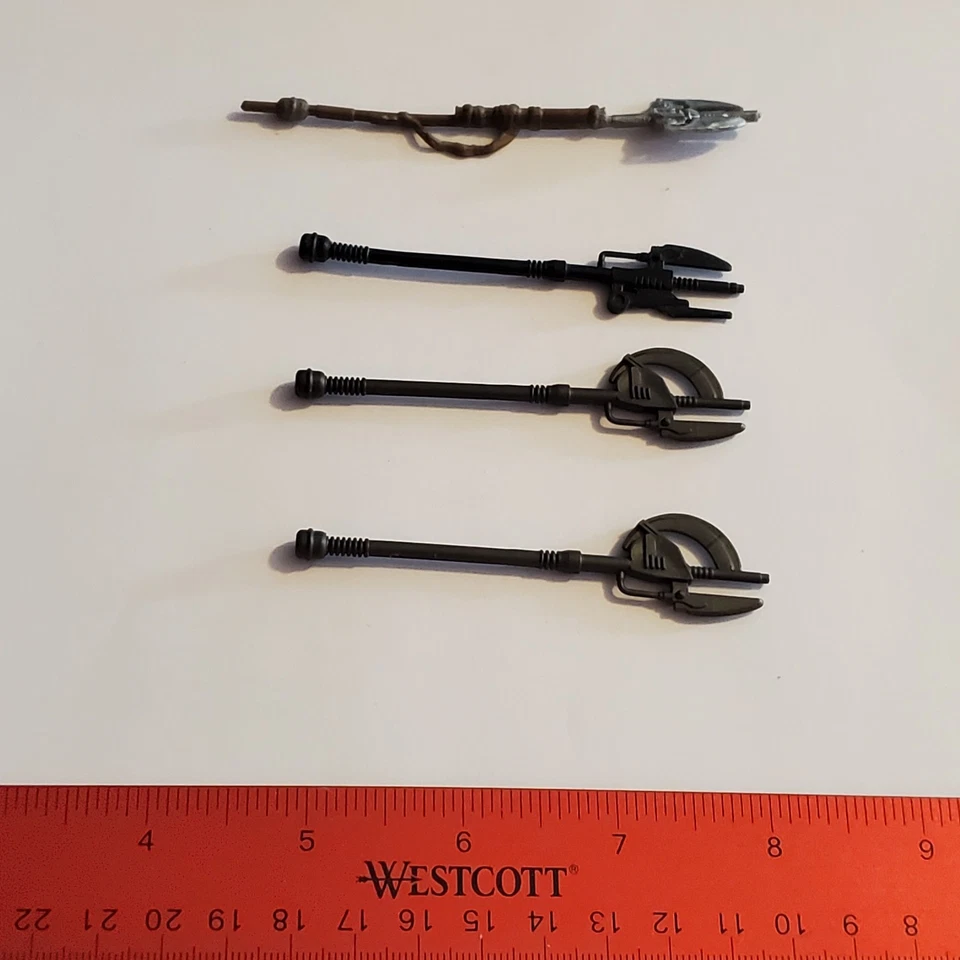 Lote de machado Vibro Lance figura de ação forragem personalizada 3,75 Joytoy Star Wars em escala 1/18 - Imagem 3 de 4