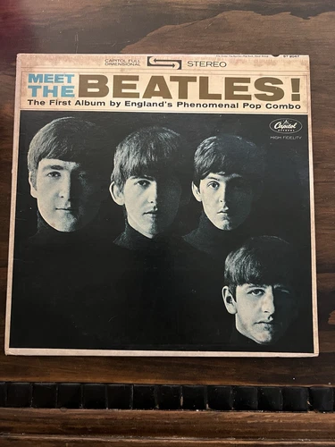 The Beatles 1st and 2nd Albums 1964-1966 2 LP Set Vinyl Records
