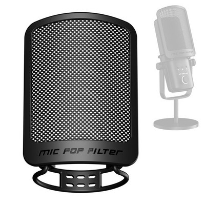 Aokeo Pop Filter, Pop Filter für Mikrofon für Gesangsaufnahme, YouTube