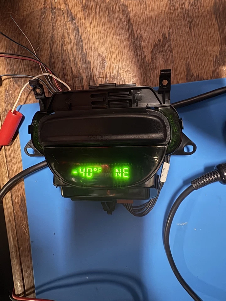 1997-2003 FORD F150 Overhead Console Display With Compass And Temp, Rebuilt - Image 4 of 4