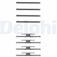 Delphi ZubehöRsatz, Scheibenbremsbelag LX0055 FüR Opel