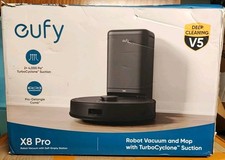 Image of Eufy X8 Pro Robot Vacuum Cleaner with Mop and Self-Empty Station 4000Pa Suction