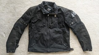 Harley Davidson Herren Power wasserabweisende Textil Motorradjacke 97229 18EM