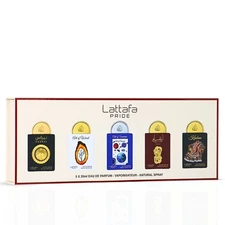 Lattafa Pride Eau de Parfum Gift Set Collection No.3 (5 x 20ml)