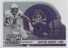 2015 Panini Prizm Collegiate Draft Picks Helmet Die-Cut Justin Hardy #23 0o6v