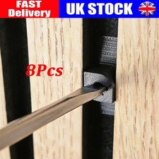 Twist lock fixings for acoustic decorative panels (pack of 8 ) BLACK