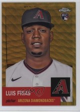2022 Topps Chrome Platinum Anniversary Gold Wave Refractor 48/50 Luis Frias 00li