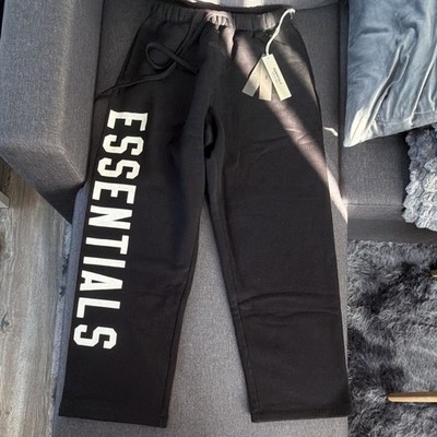 NEU Essentials Fear of God Jogginghose Sweatpants Schwarz Größe S Oversized