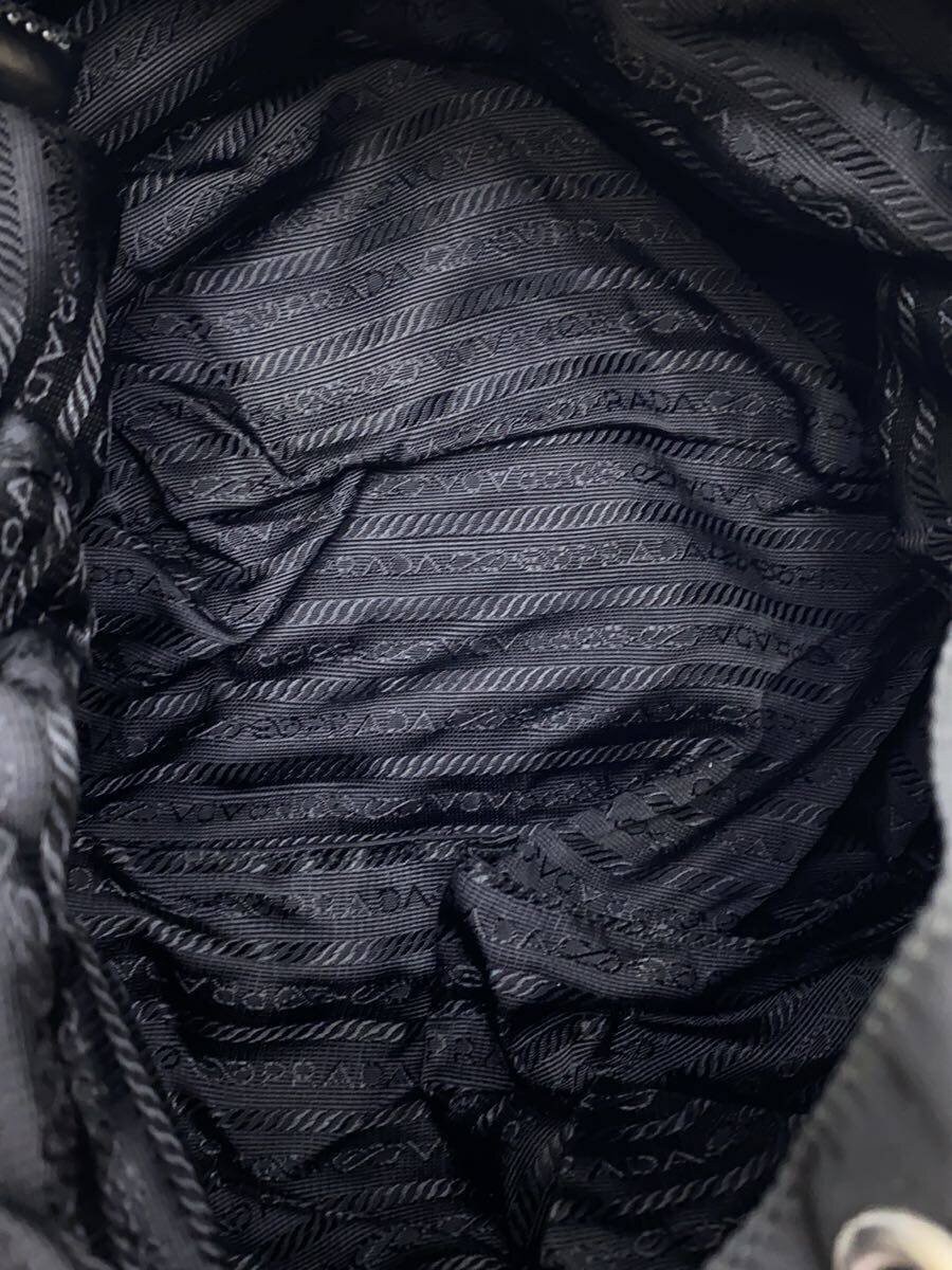 PRADA Backpack Nylon BLK Black - image 6