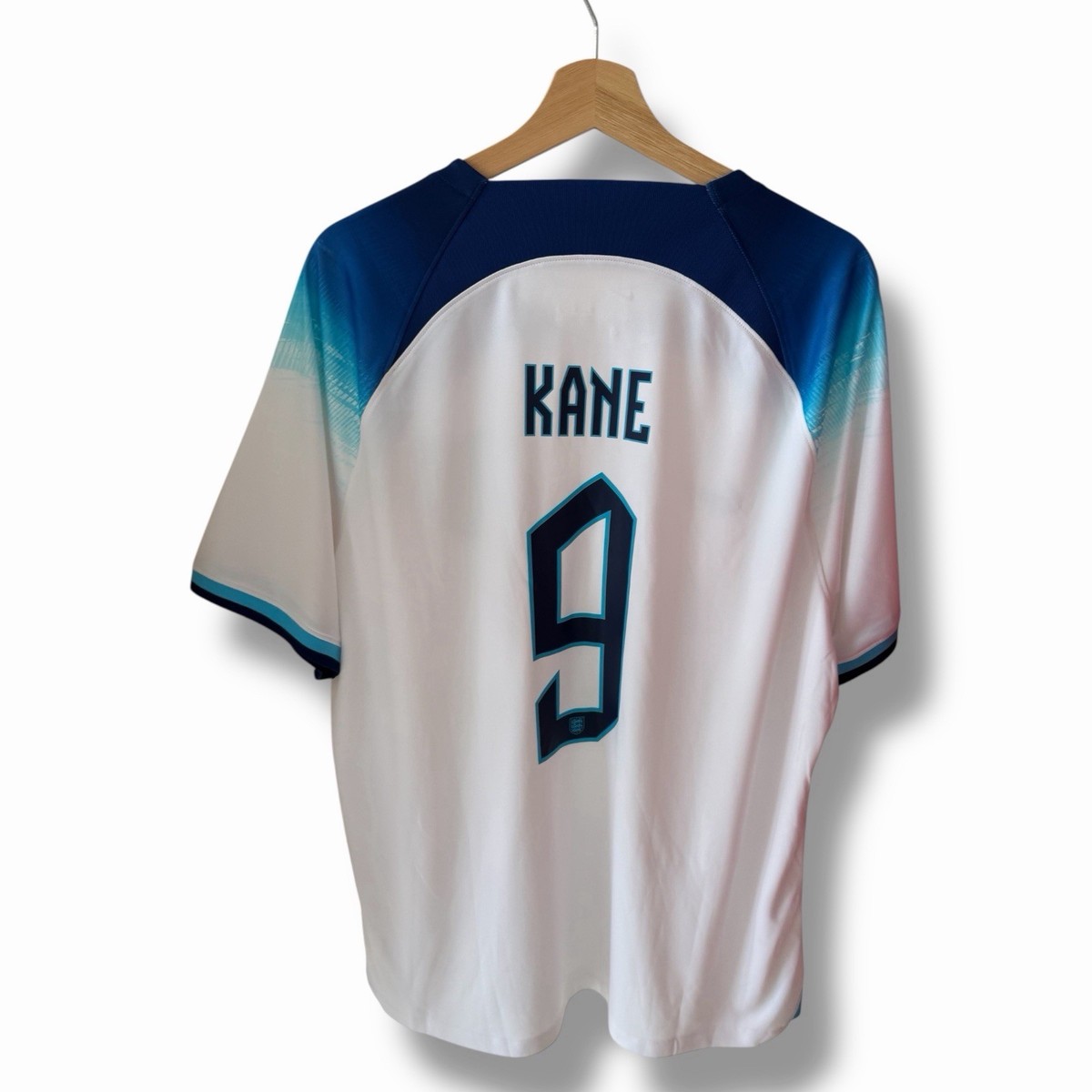 Nike 2022/23 Harry Kane #9 England Stadium Soccer Jersey DN0687