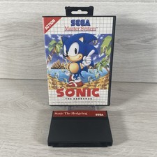 Sonic the Hedgehog Sega Master System PAL (No Manual) Tested And Working